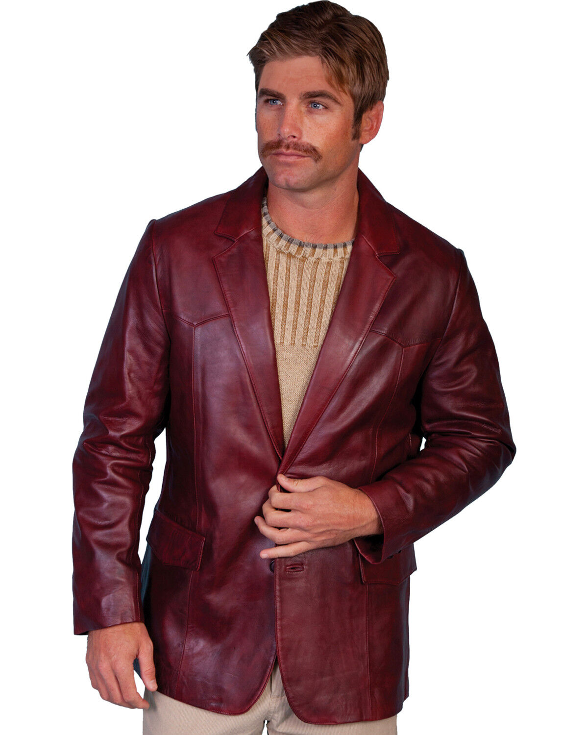 Scully Official store sale: Sale Scully Men's Lamb Leather Blazer - Big ...